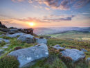 Sunset at Over Owler Tor