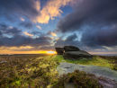 Sunrise at Ox Stones - Burbage moor