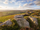 Evening light on Carhead rocks