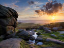 Sunset at Higger Tor