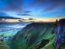 Pre-sunrise light on Winnats pass