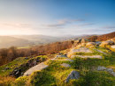 Golden light over the Hope Valley