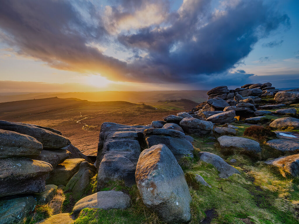 98. Evening on Higger Tor