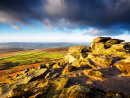 Morning light on Stanage