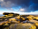 Stanage reflection