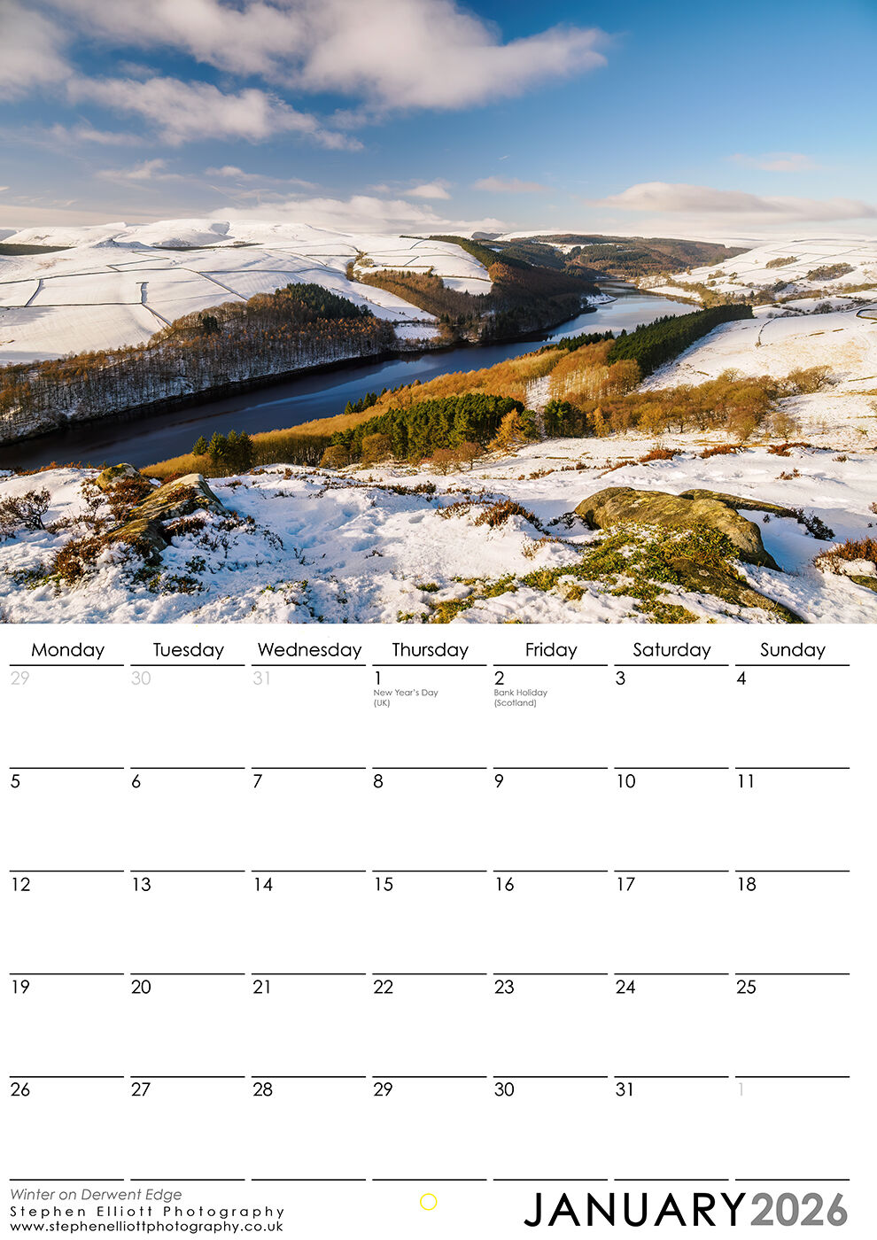 January 2026 - Winter on Derwent Edge