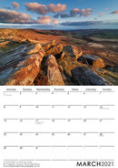 March 2021 - Evening light on Stanage Edge