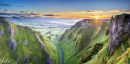 Sunrise over Winnats pass - Derbyshire