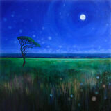 One More Moondance One More Moondance oil painting Dawn Rodger