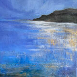 Glittering Shorelines Glittering Shoreline oil painting by Dawn Rodger