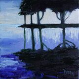 The Light on the Lake The Light on the Lake Oil painting by Dawn Rodger