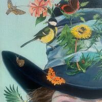 Painter and her Muses - close up