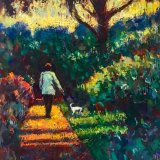 Lorna with Jack - Abbottsbury Gardens - Dorset