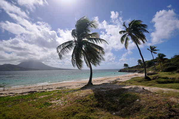 View to Nevis