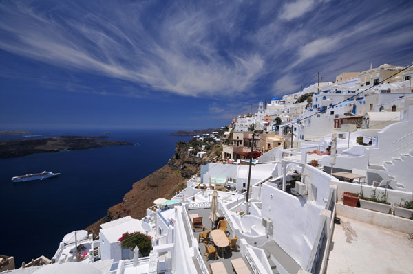 Santorini Skies