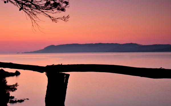 Dawn over Skiathos