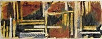 Hidden Writing 21x 57 fusion on watercolour paper.
