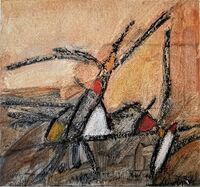 Terre du Roussillion no.4 18x16.5cm.
