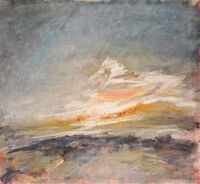 Soft Summer Morning 90x100x4 cm. acrylic on canvas