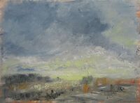 Lemon Sunset 60x81cm. oils on canvas