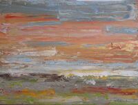 Landscape - Untamed Colours 30x40cm. oil on canvas