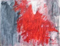 Seeing Red 70x90cm.