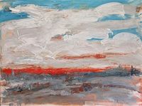 Daybreak 60x80x4 mixed media