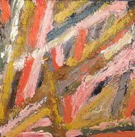 Skid marks 20x20 acrylic.