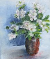 Flowers in a Vase 70x60x4