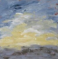 Evening From My Window40x40cm.