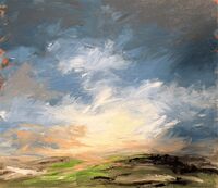 Golden Sunrise 70x80x4cm.