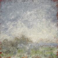 Lost Horizon 90x90x4 cm. acrylic mixed media