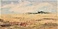 Barleyfield 2 Acrylic 30x60cm.