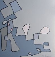 Find Me 40x40 cm. acrylic on canvas