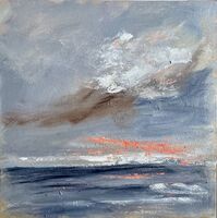 Morning Light 40x40cm. oil on canvas.