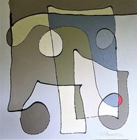 Lost in Space 40x40cm.acrylic on canvas