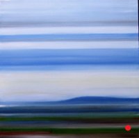 Morning in the Malverns.60x60cm  acrylic on canvas