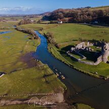 10. Ogmore Castle & River