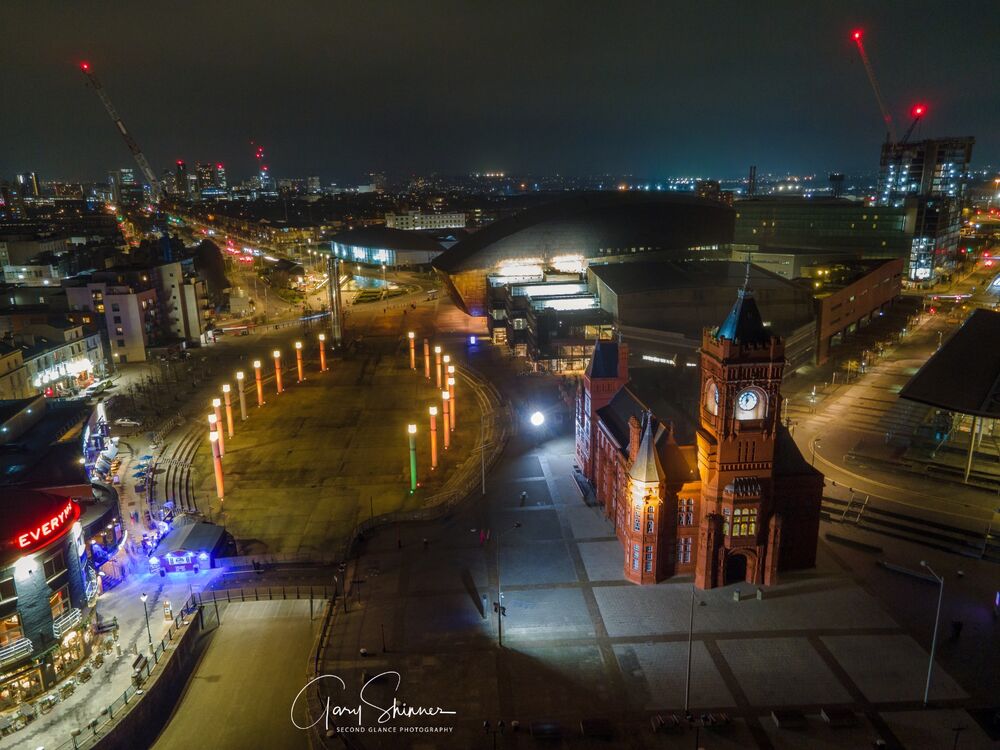 12. Cardiff Bay at Night