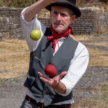 18. The street entertainer