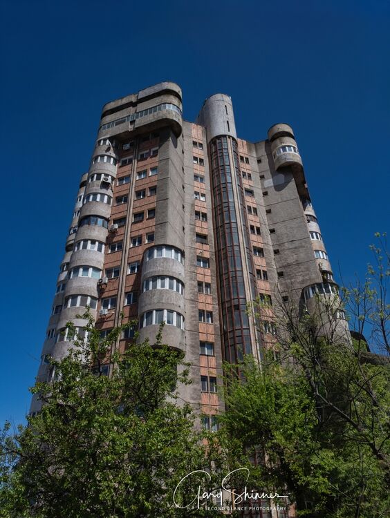 24. Brutalist building