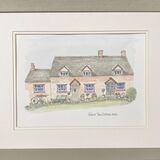 Framed House Portrait in Watercolour