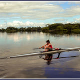 Highly Commended-Rower on Loch Leane-Sue Cox