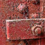 1st (Textures)-Rust and Web-Alan Slade