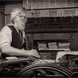 2nd (Monochrome)-The Printer-Tony Spooner