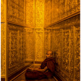 Monk in Golden Room
