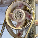 Bronze Graham Ford Flour Mill Wheel