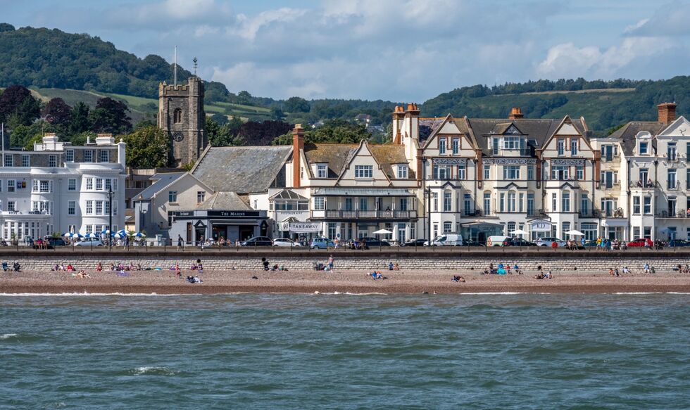 Sidmouth Esplanade by Michael Ginsberg LRPS