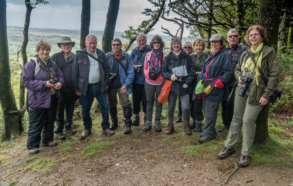 The group at Kebles Seat