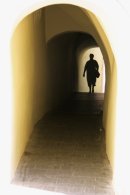 through the yellow passage